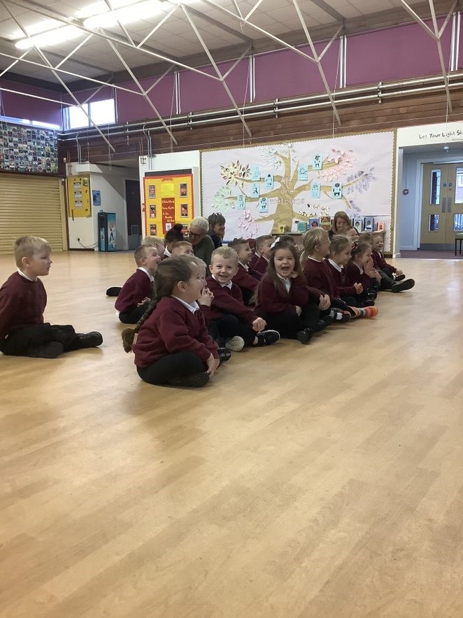 Story Teller Visit St Wilfrid's R.C.V.A. Primary School